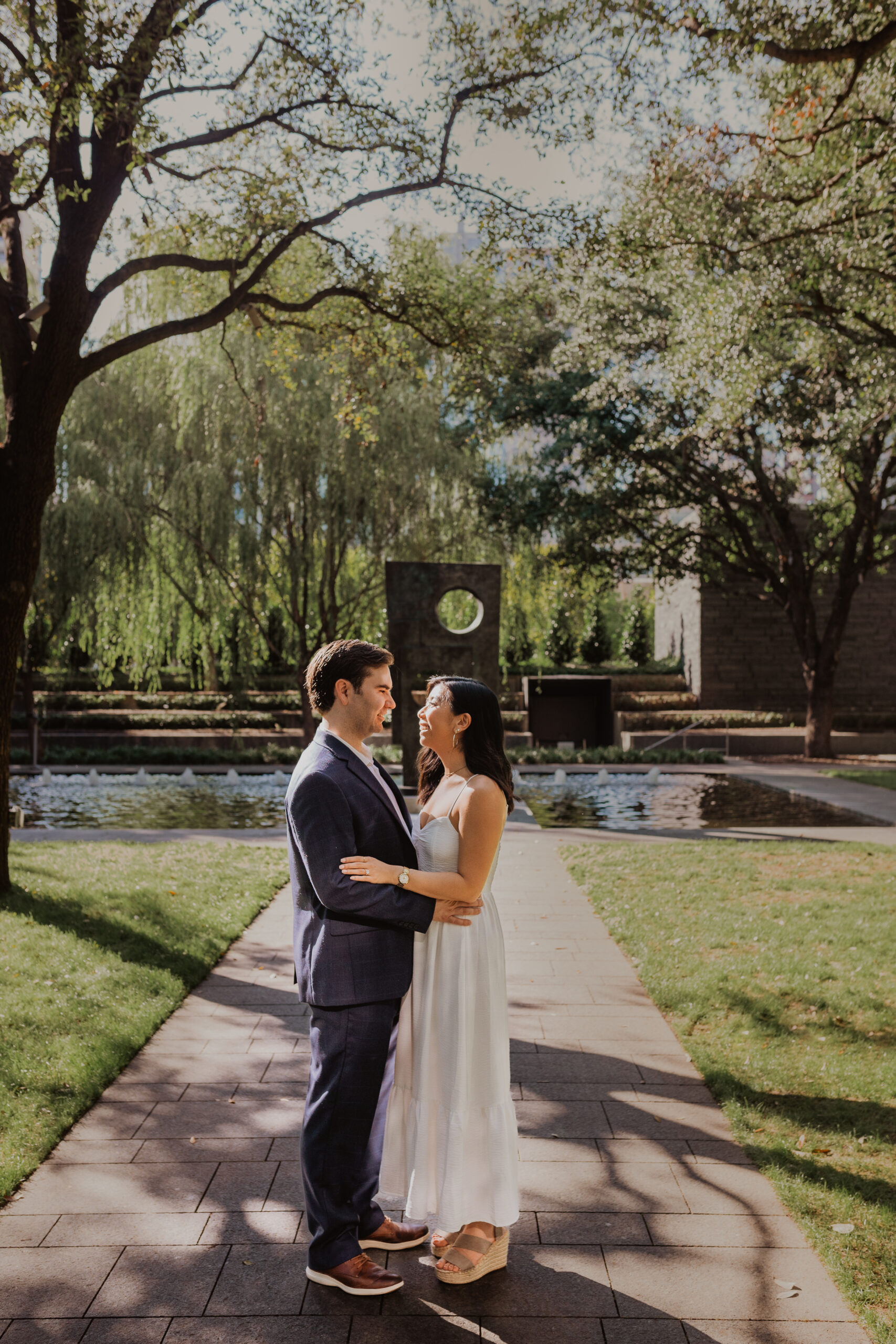 Surprise Proposal at Nasher Sculpture Center in Dallas, Texas