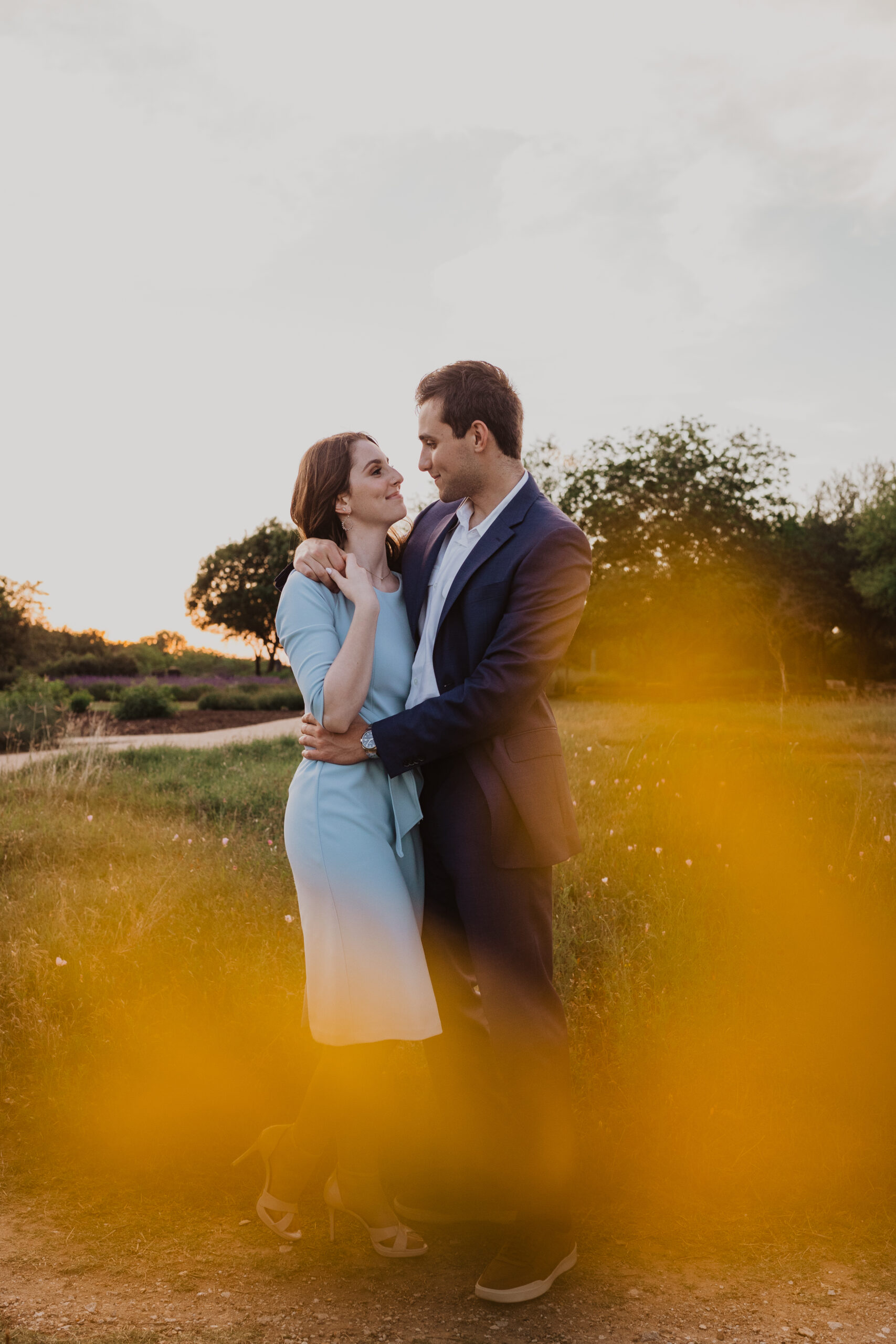 Engagement Photos at Mueller Lake Park in Austin, Texas