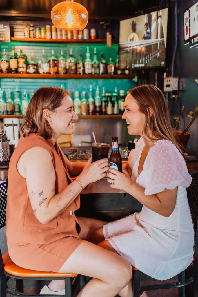 East Austin Engagement Photos