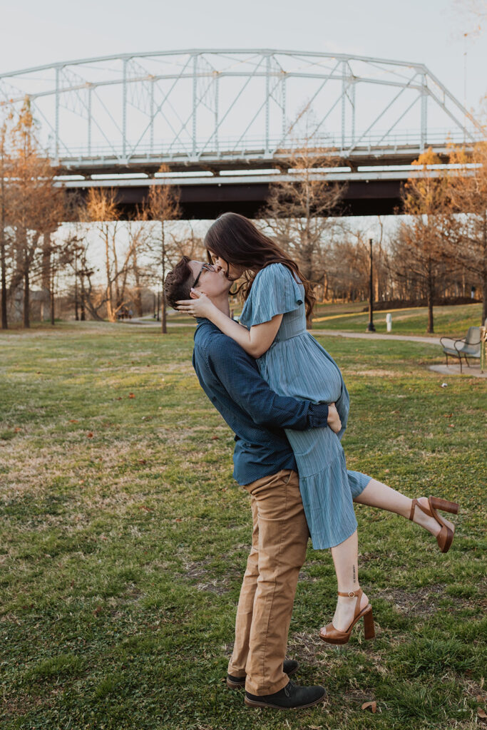 Downtown Bastrop Engagement Photos