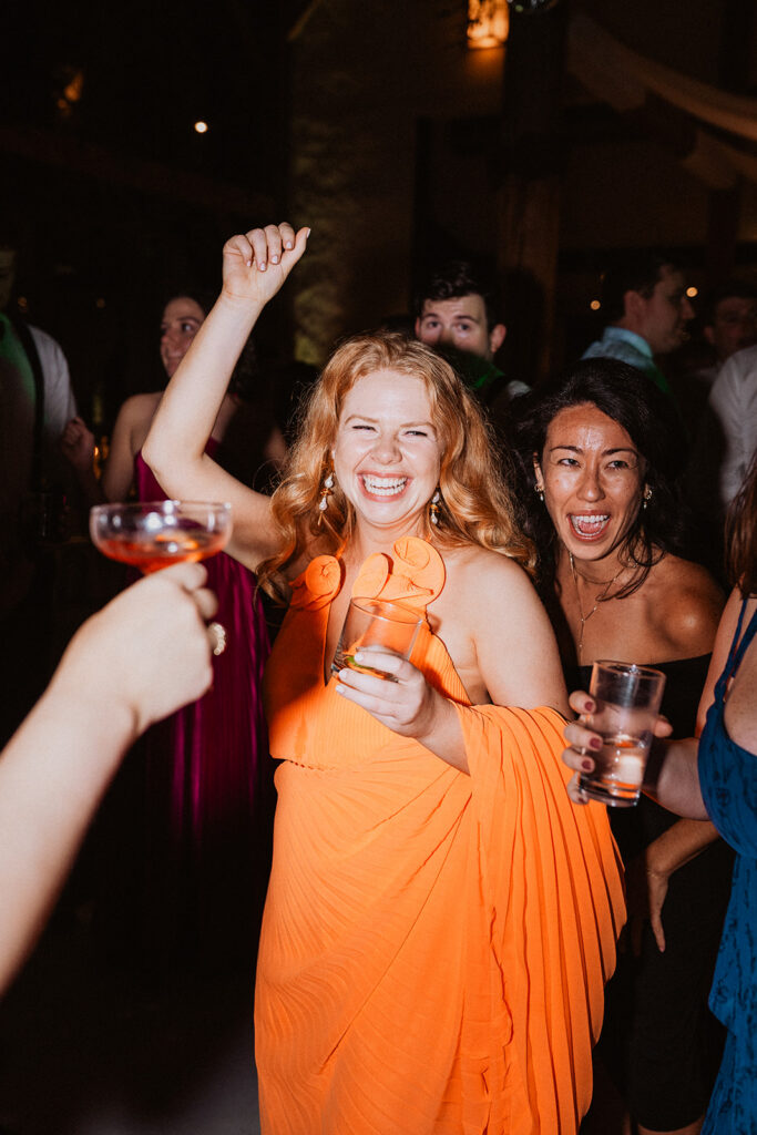 Wedding reception dance photos at Barr Mansion