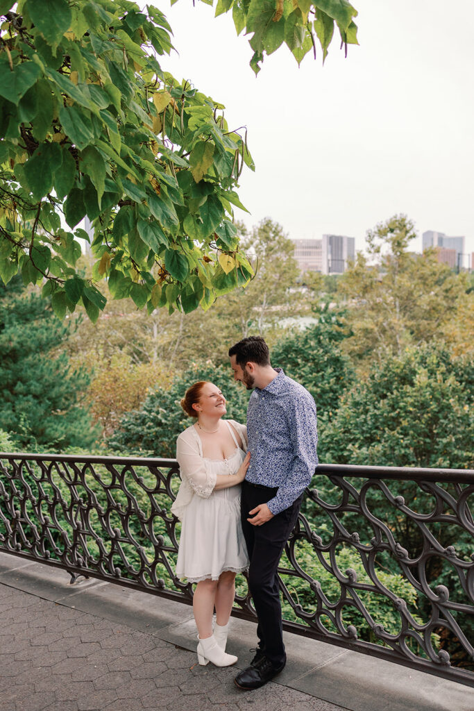 engagement photos in Philadelphia at the Art Museum