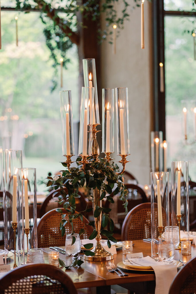 fantasy-inspired wedding reception design at Barr Mansion