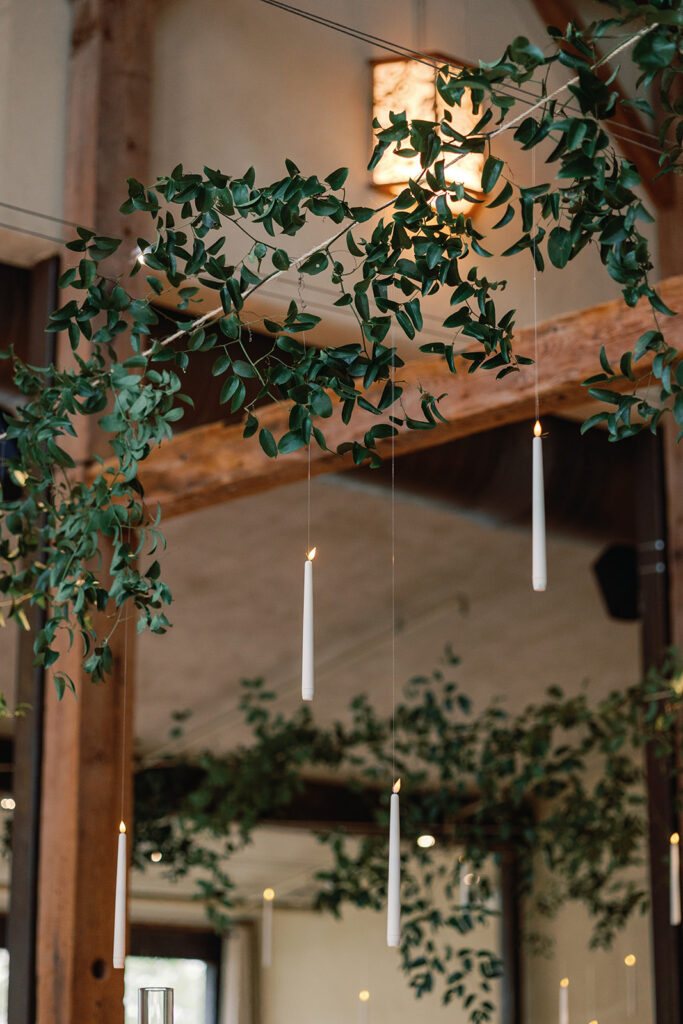fantasy-inspired wedding reception design at Barr Mansion