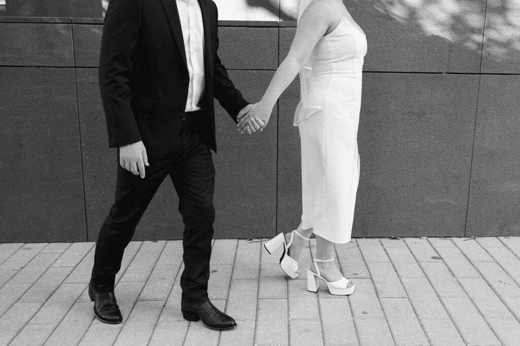 Austin courthouse wedding portraits