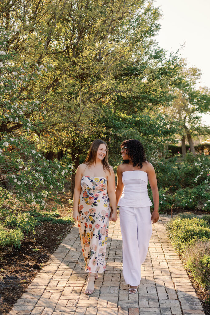 Engagement photos at Commodore Perry Estate in Austin, Texas