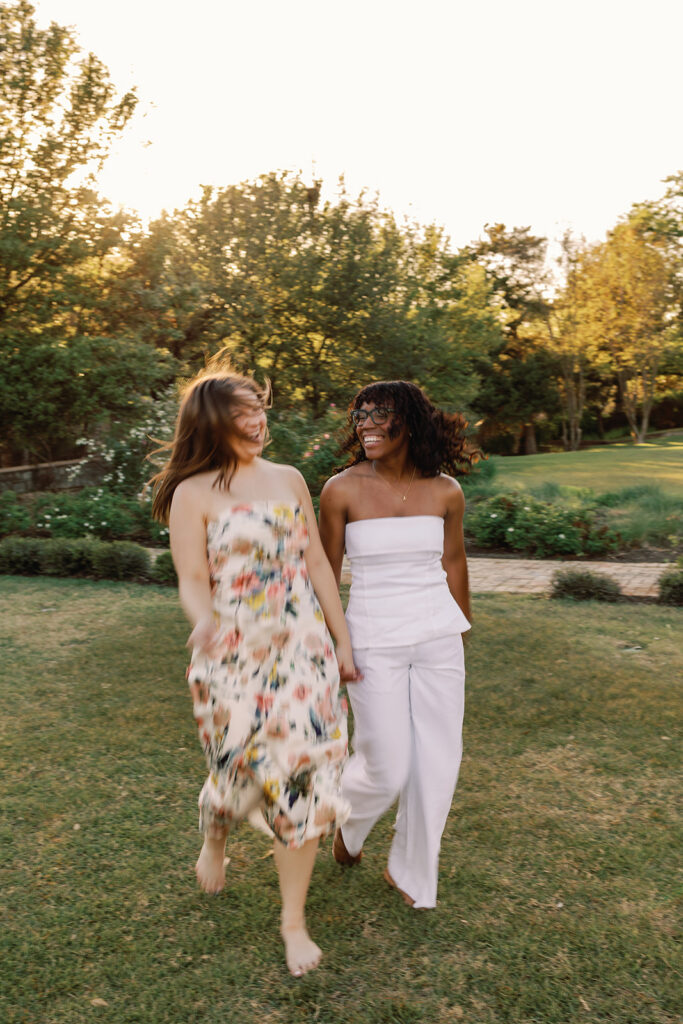 Engagement photos at Commodore Perry Estate in Austin, Texas