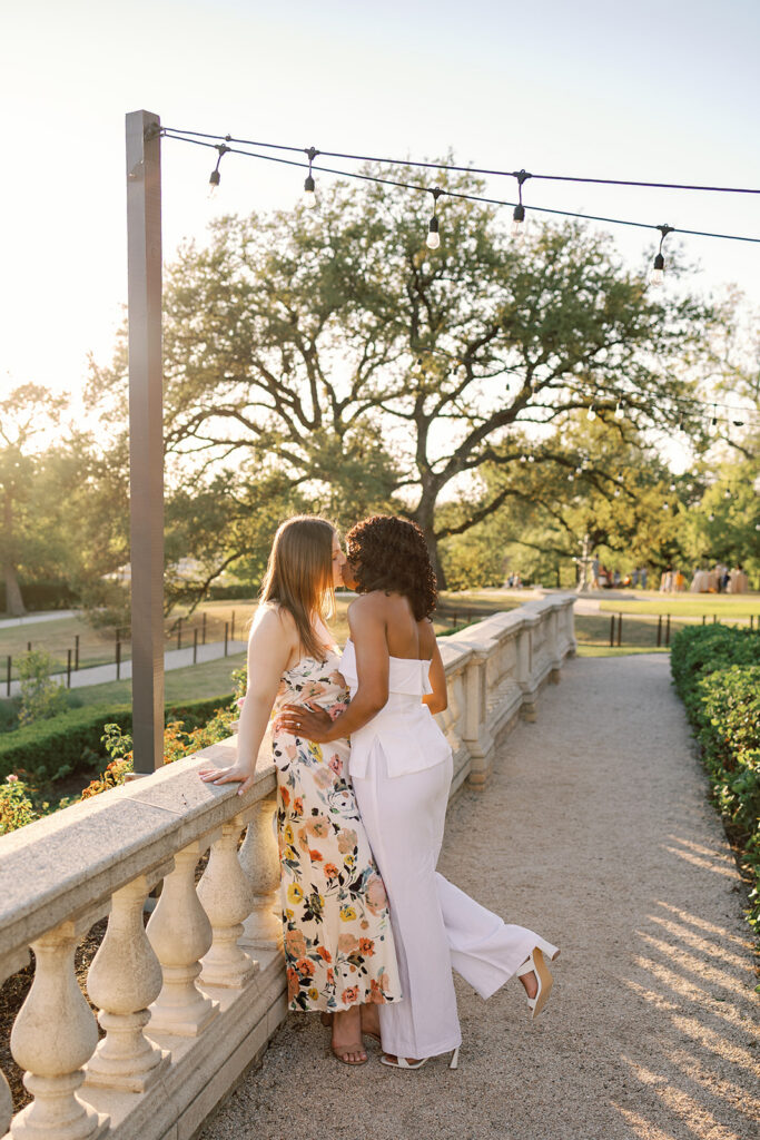 Engagement photos at Commodore Perry Estate in Austin, Texas